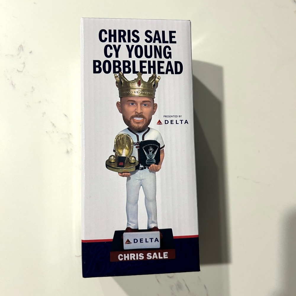 Chris Sale Cy Young Bobblehead Atlanta Braves